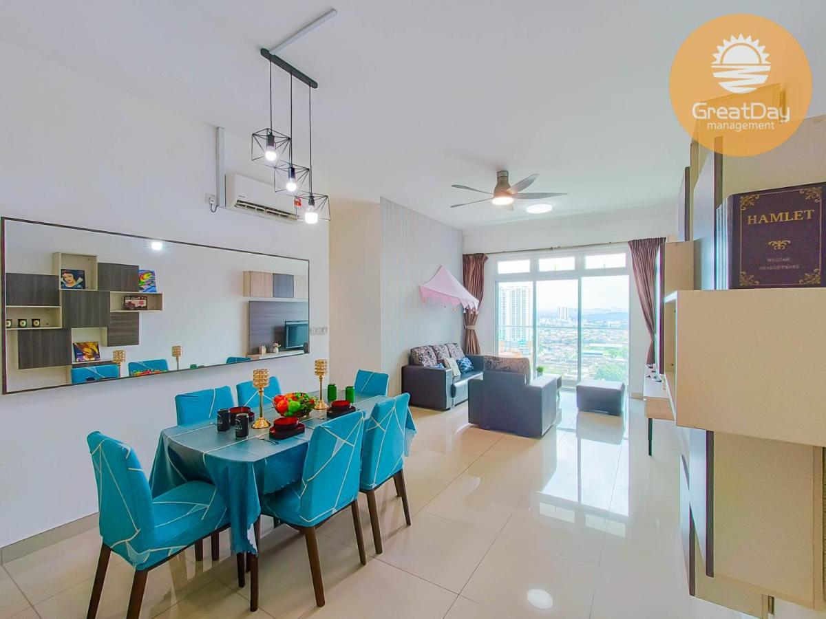 Appartement Twin Galaxy By Greatday à Johor Bahru Extérieur photo