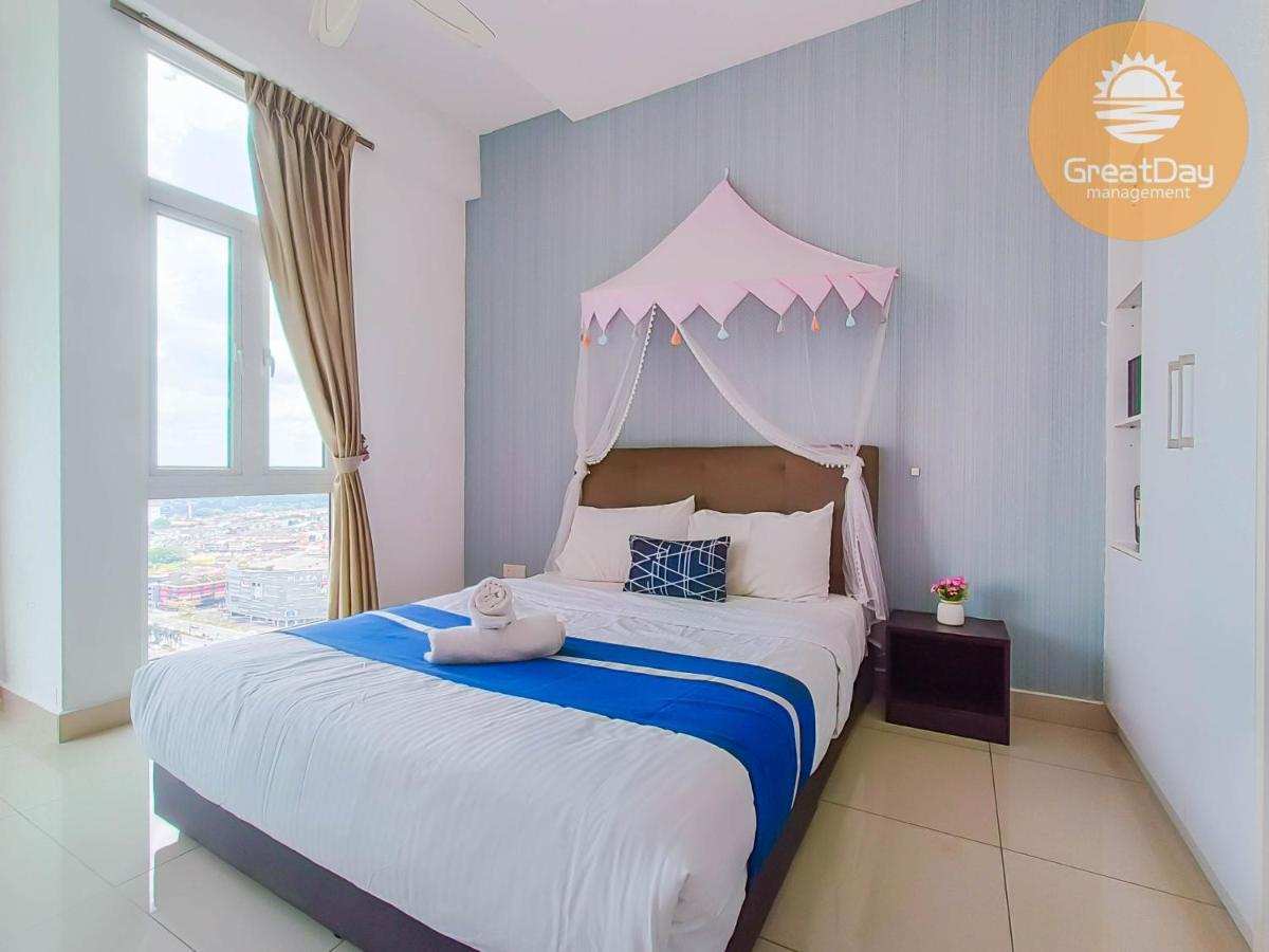 Appartement Twin Galaxy By Greatday à Johor Bahru Extérieur photo