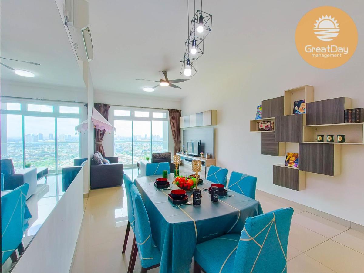 Appartement Twin Galaxy By Greatday à Johor Bahru Extérieur photo