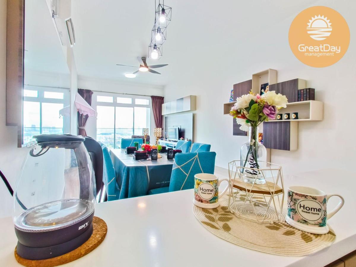 Appartement Twin Galaxy By Greatday à Johor Bahru Extérieur photo