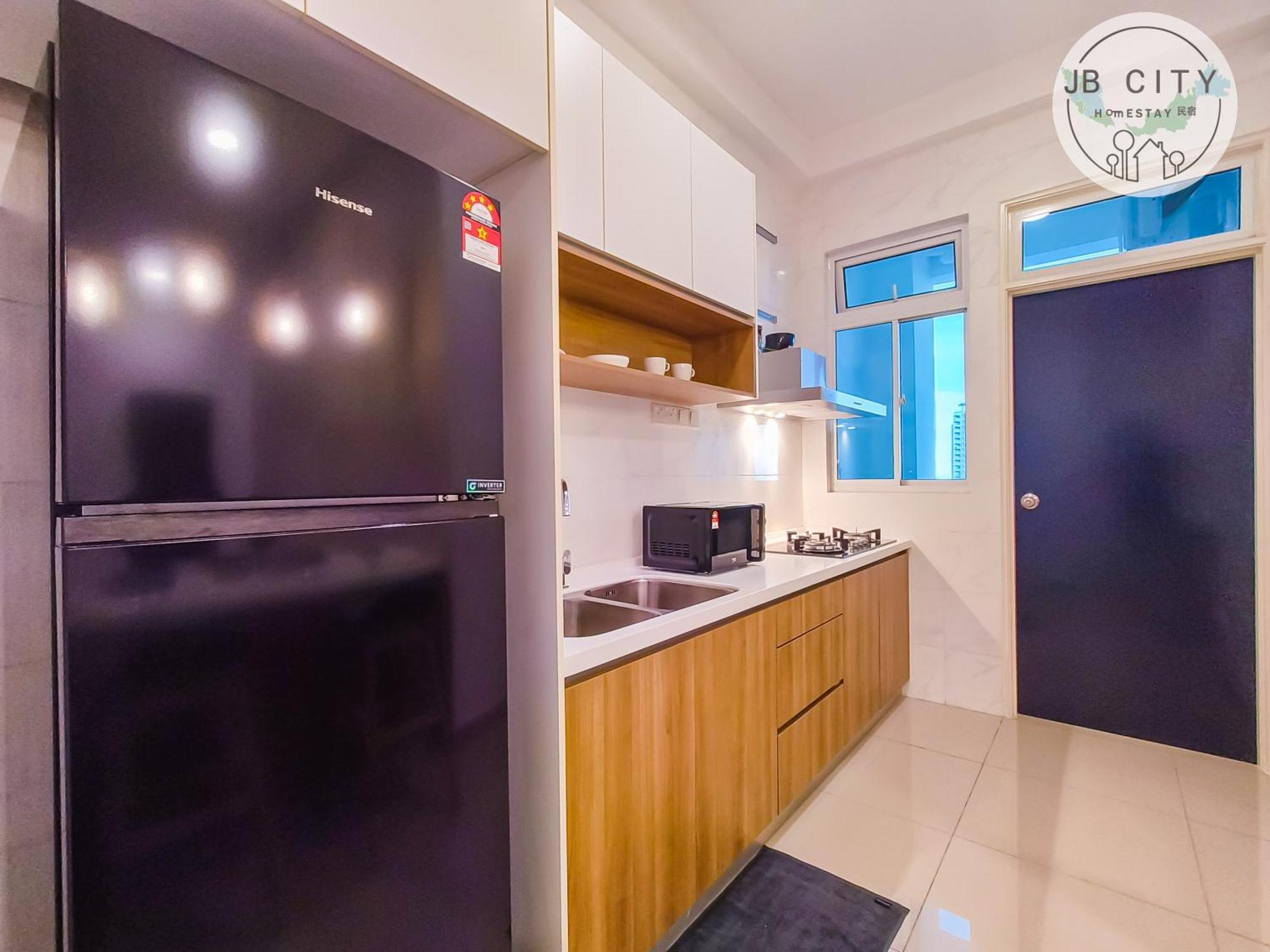 Appartement Twin Galaxy By Greatday à Johor Bahru Extérieur photo