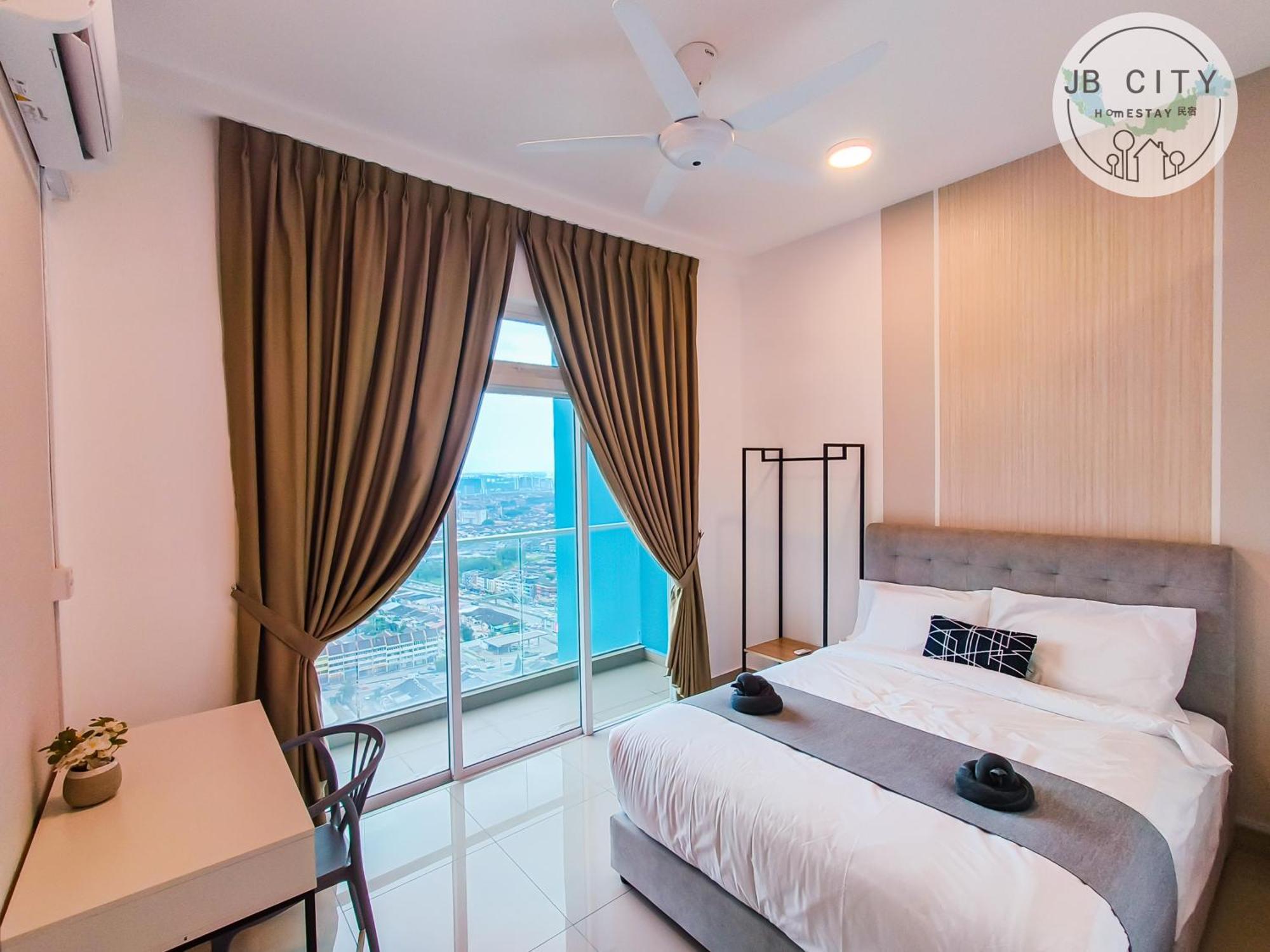 Appartement Twin Galaxy By Greatday à Johor Bahru Extérieur photo