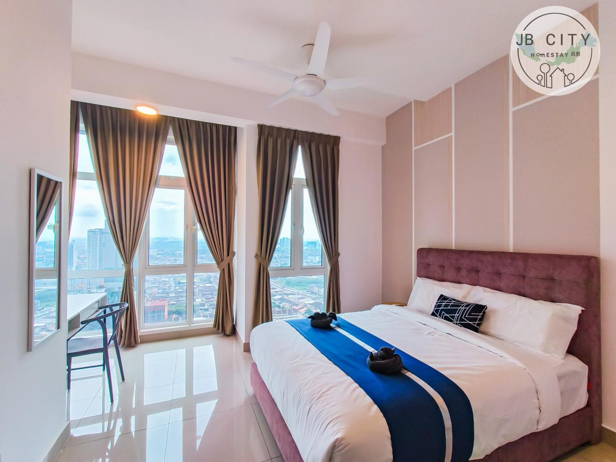 Appartement Twin Galaxy By Greatday à Johor Bahru Extérieur photo