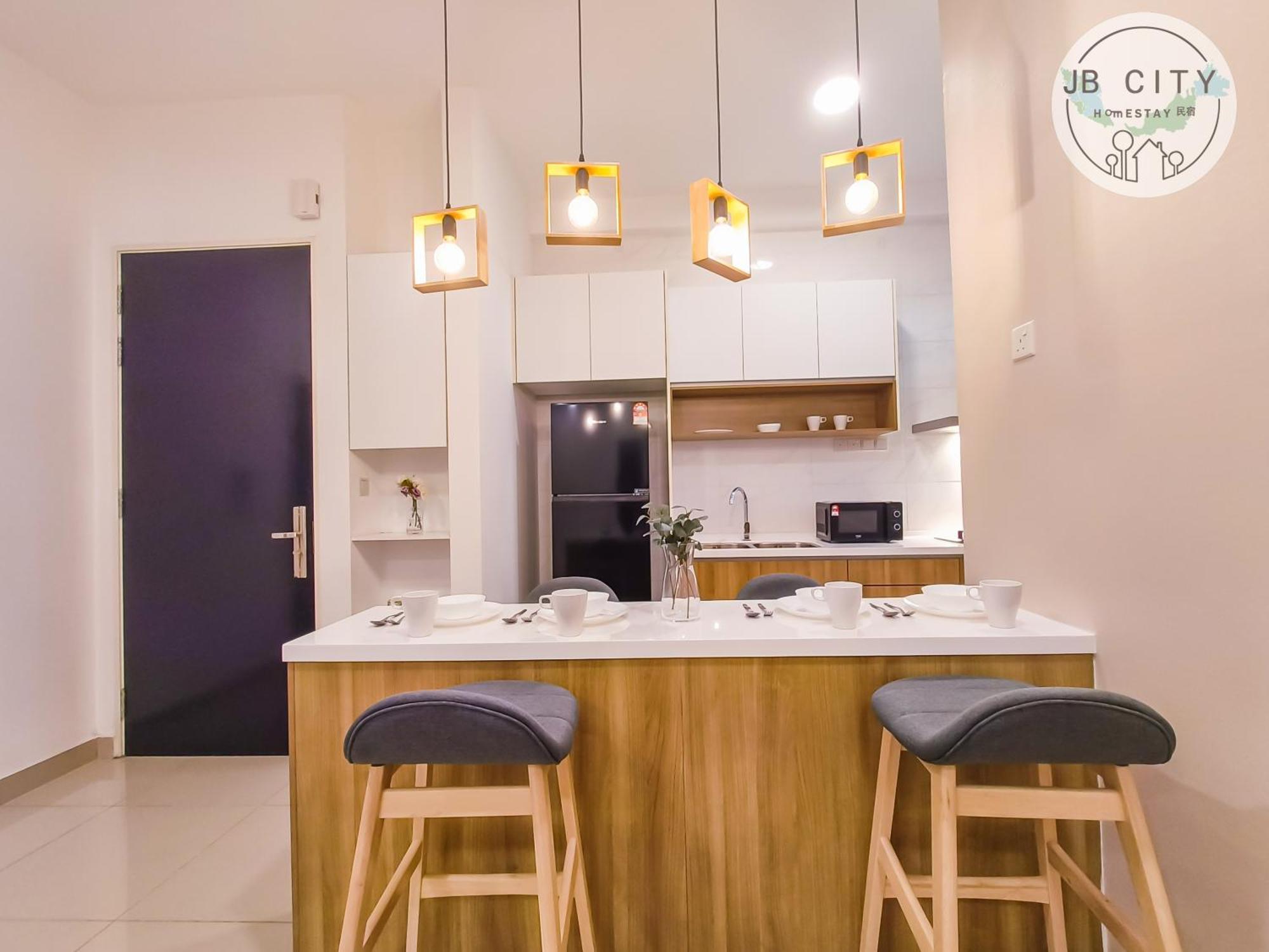 Appartement Twin Galaxy By Greatday à Johor Bahru Extérieur photo