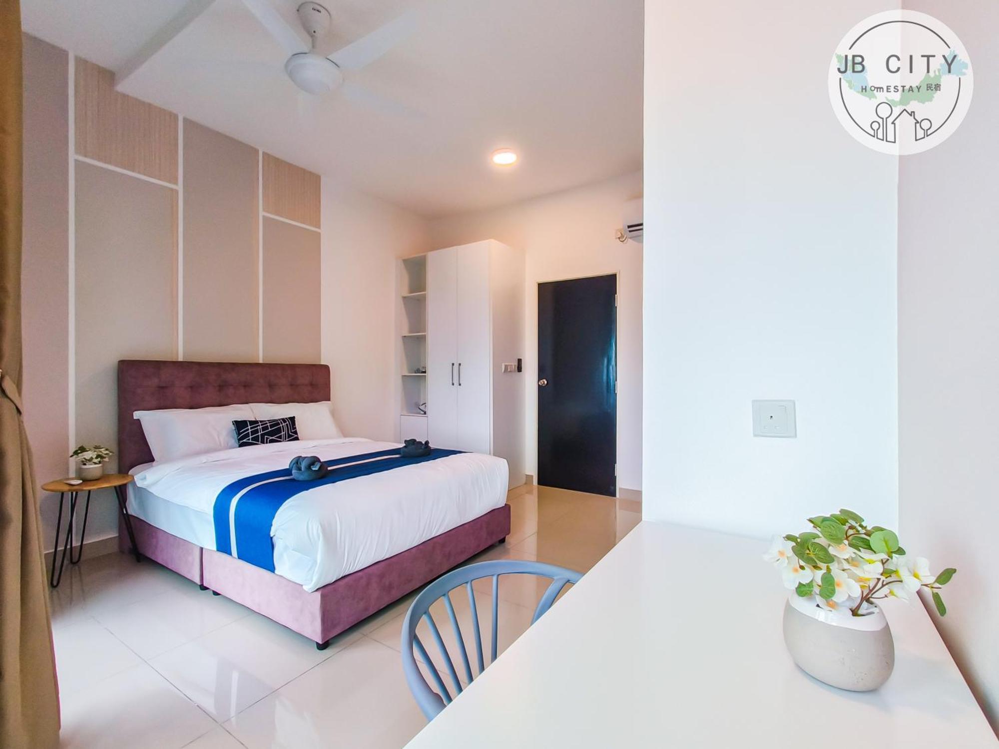 Appartement Twin Galaxy By Greatday à Johor Bahru Extérieur photo